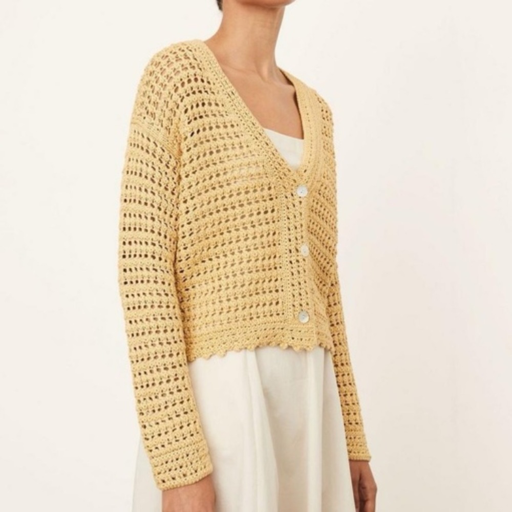 Vince Cotton Cardigan MSRP $425